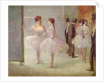 Dancers in the Wings at the Opera, c.1900 by Jean Louis Forain