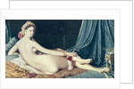 Odalisque, 1814 by Jean Auguste Dominique Ingres