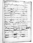 Opening page of the score of 'Les Paladins', opera by Rameau by Jean-Philippe Rameau