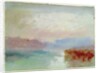 River scene, 1834 by Joseph Mallord William Turner