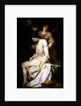 The dead Christ supported by an angel by Alonso Cano