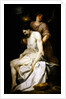 The dead Christ supported by an angel by Alonso Cano