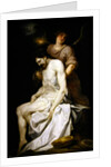The dead Christ supported by an angel by Alonso Cano