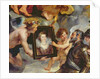 The Medici Cycle: Henri IV Receiving the Portrait of Marie de Medici 1621-25 by Peter Paul Rubens