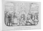 Les Splendeurs de la Republique, 1872 by French School