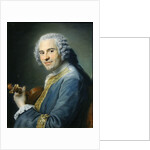 Jean-Joseph Cassanea de Mondonville, 1747 by Maurice Quentin de la Tour