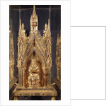 Seated figure of Christ by French School