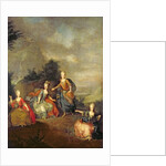 Performance of the opera by Gluck, 'Il Parnaso Confuso' at Schoenbrunn Palace on 24th January 1765 by Johann Georg Weikert