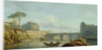 The Bridge and Castle Sant'Angelo, 1745 by Claude Joseph Vernet