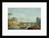 The Bridge and Castle Sant'Angelo, 1745 by Claude Joseph Vernet
