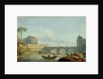 The Bridge and Castle Sant'Angelo, 1745 by Claude Joseph Vernet