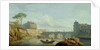 The Bridge and Castle Sant'Angelo, 1745 by Claude Joseph Vernet