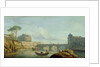 The Bridge and Castle Sant'Angelo, 1745 by Claude Joseph Vernet