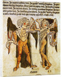 Gemini an illustration from the 'Poeticon Astronomicon' by C.J. Hyginus, Venice, 1485 by Italian School