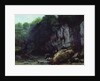 The Stream from the Black Cavern by Gustave Courbet