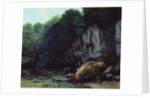 The Stream from the Black Cavern by Gustave Courbet