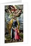 St. Joseph and the Christ Child, 1597-99 by El Greco