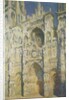 Rouen Cathedral, Full Sun, Blue Harmony and Gold, 1894 by Claude Monet