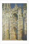 Rouen Cathedral, Full Sun, Blue Harmony and Gold, 1894 by Claude Monet