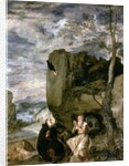 St. Anthony the Abbot and St. Paul the First Hermit, c.1642 by Diego Rodriguez de Silva y Velazquez
