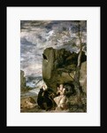 St. Anthony the Abbot and St. Paul the First Hermit, c.1642 by Diego Rodriguez de Silva y Velazquez