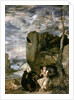 St. Anthony the Abbot and St. Paul the First Hermit, c.1642 by Diego Rodriguez de Silva y Velazquez