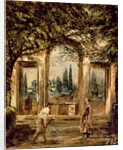 The Gardens of the Villa Medici in Rome, c.1650-51 by Diego Rodriguez de Silva y Velazquez
