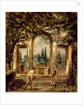 The Gardens of the Villa Medici in Rome, c.1650-51 by Diego Rodriguez de Silva y Velazquez