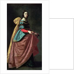 St. Elizabeth of Portugal 1640 by Francisco de Zurbaran