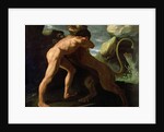 Hercules Fighting with the Nemean Lion by Francisco de Zurbaran