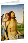 The Dead Christ Supported by an Angel, c.1475/78 by Antonello da Messina