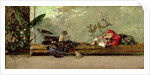 The Painter's Children in the Japanese Salon by Mariano José María Bernardo Fortuny y Carbó