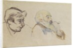 Portrait of Pissarro by Gauguin and Portrait of Gauguin by Pissarro by P. & Pissarro C. Gauguin