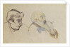 Portrait of Pissarro by Gauguin and Portrait of Gauguin by Pissarro by P. & Pissarro C. Gauguin