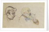 Portrait of Pissarro by Gauguin and Portrait of Gauguin by Pissarro by P. & Pissarro C. Gauguin