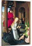 The Nativity, left wing of a triptych of the Adoration of the Magi, c.1470-72 by Hans Memling