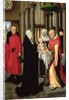 Adoration of the Magi: Right wing of triptych, depicting the Presentation in the Temple, c.1470-72 by Hans Memling