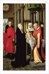 Adoration of the Magi: Right wing of triptych, depicting the Presentation in the Temple, c.1470-72 by Hans Memling