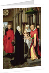 Adoration of the Magi: Right wing of triptych, depicting the Presentation in the Temple, c.1470-72 by Hans Memling