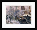 Liverpool Dockers at Dawn, 1903 by Victor Francois Tardieu