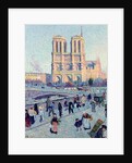 Le Quai St. Michel and Notre Dame, 1901 by Maximilien Luce
