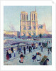Le Quai St. Michel and Notre Dame, 1901 by Maximilien Luce