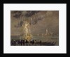 Fireworks over the Lagoon, c.1914 by Italico Brass