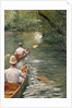 The Canoes, 1878 by Gustave Caillebotte