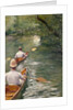 The Canoes, 1878 by Gustave Caillebotte