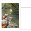 The Canoes, 1878 by Gustave Caillebotte