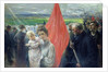 A Strike at Saint-Ouen, 1908 by Paul Louis Delance