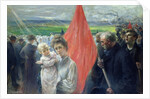 A Strike at Saint-Ouen, 1908 by Paul Louis Delance