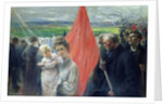 A Strike at Saint-Ouen, 1908 by Paul Louis Delance
