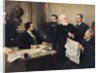 The Board of Directors of 'La Republique Francaise', 1890 by Henri Gervex